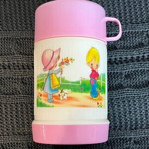 Vintage 70’s Early Precious Moments Thermos